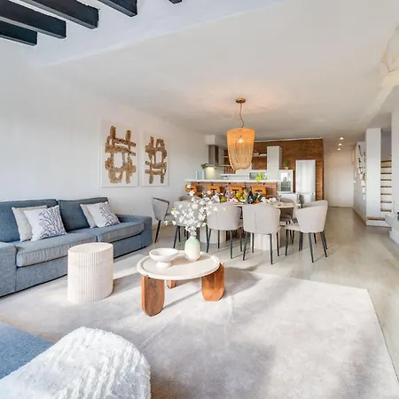 شقة Vacation I Stylish 5bdr Penthouse, Sea And Marina View