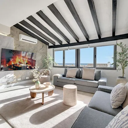 Vacation I Stylish 5bdr Penthouse, Sea And Marina View شقة ماربيا