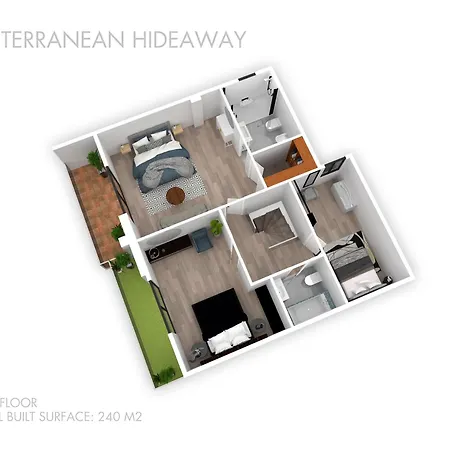 شقة Vacation I Stylish 5bdr Penthouse, Sea And Marina View