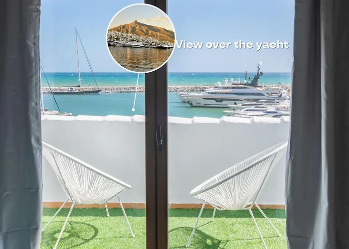 Vacation I Stylish 5bdr Penthouse, Sea And Marina View, Cinema Room, Fastest Wifi Marbellac